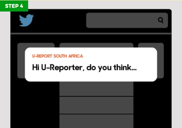 U-Report South Africa - How to join - Step 4